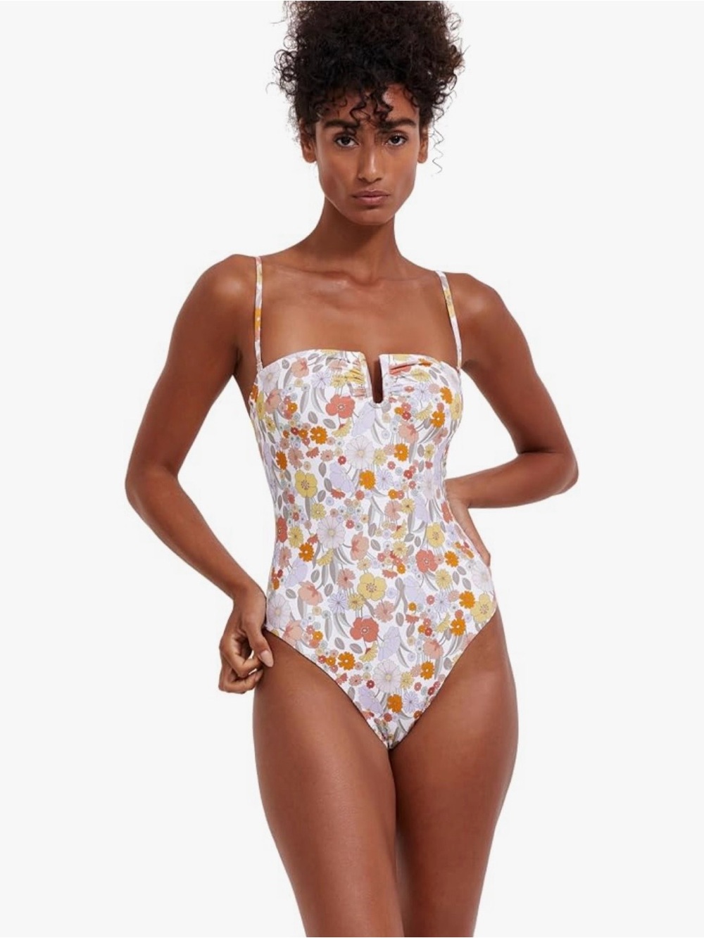 Gottex Floral Bathing Suit